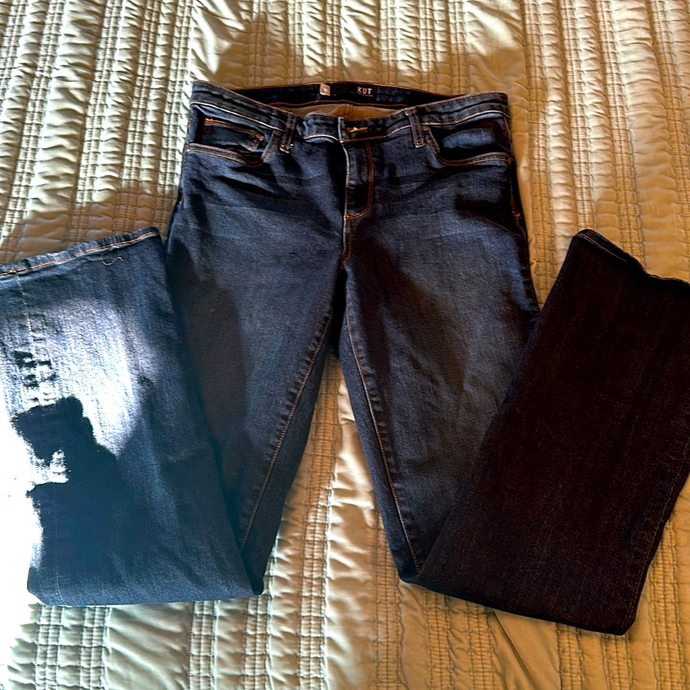 Kut From The Kloth Karen Baby Boot Cut Jeans Size 10